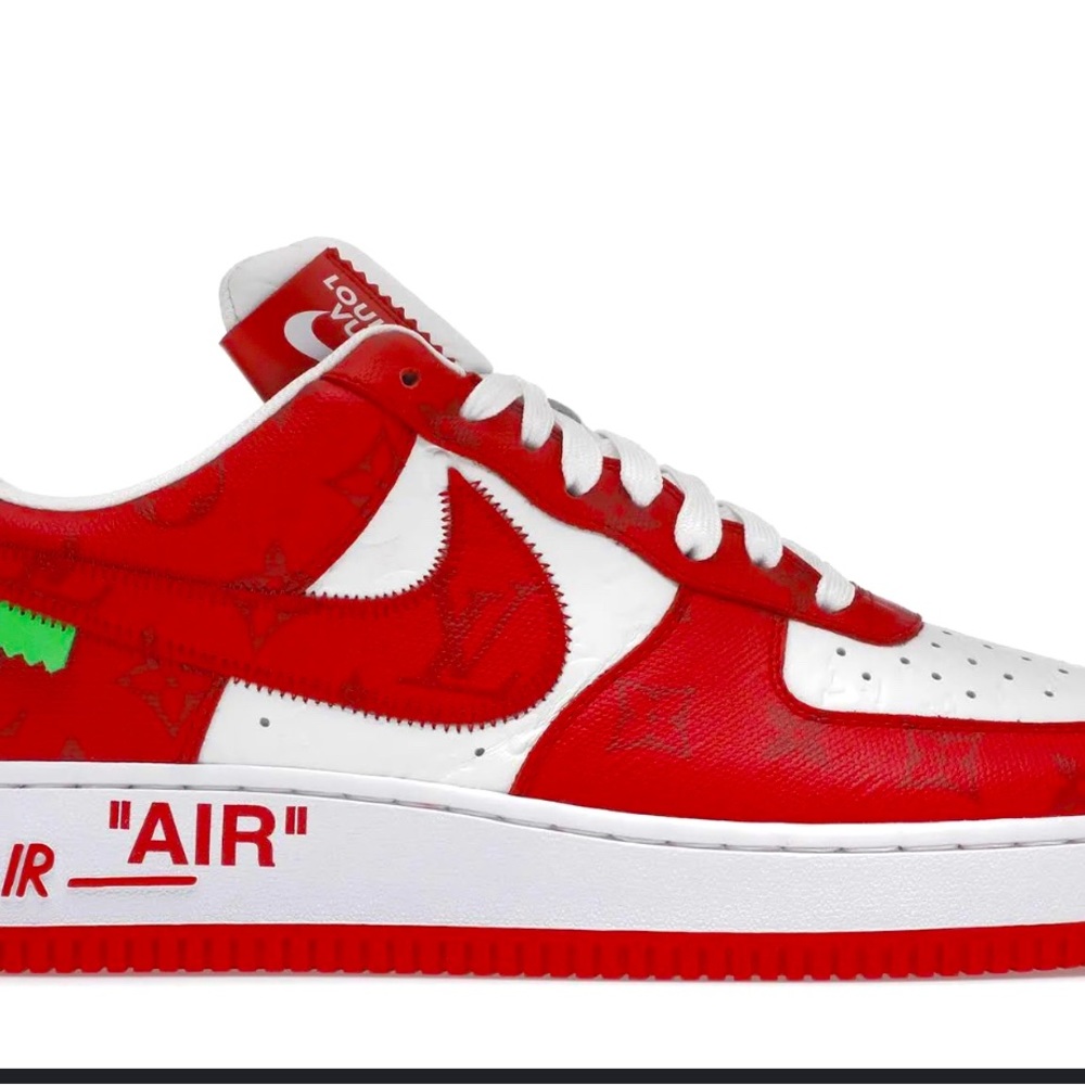 Nike Air Force ones Louis Vuitton